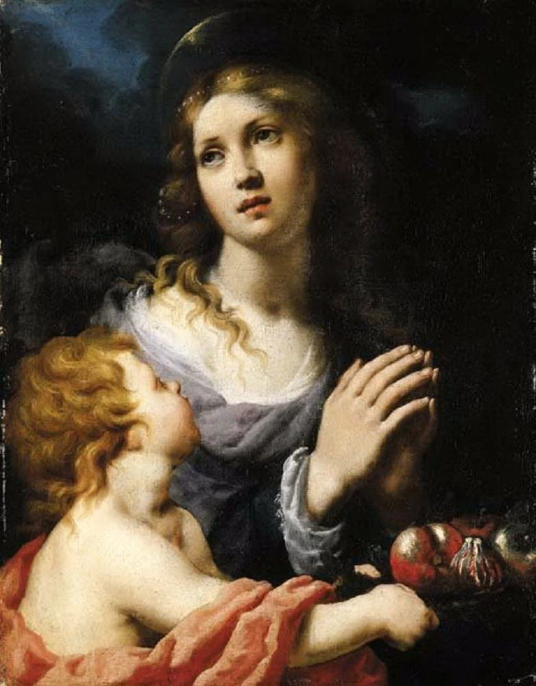 Santa con putto
